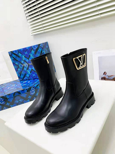 Louis Vuitton Leather Boots Wmns ID:20221117-364